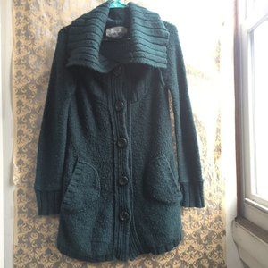 Kimchi & Blue Teal Green Cardigan Sweater - Size S